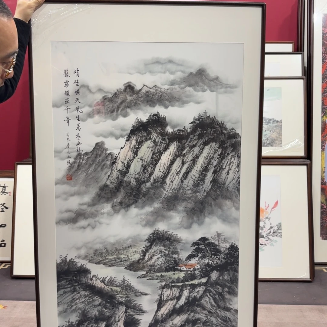 国画手绘作品160/80