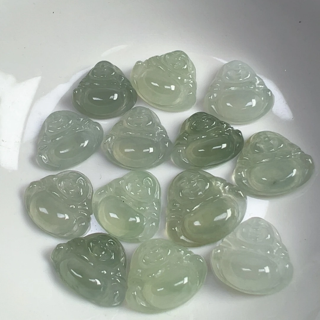 翡翠散珠翡翠佛公一个可挑