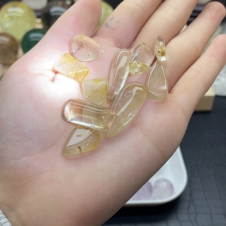 水晶珠宝半成品未镶嵌104水晶石