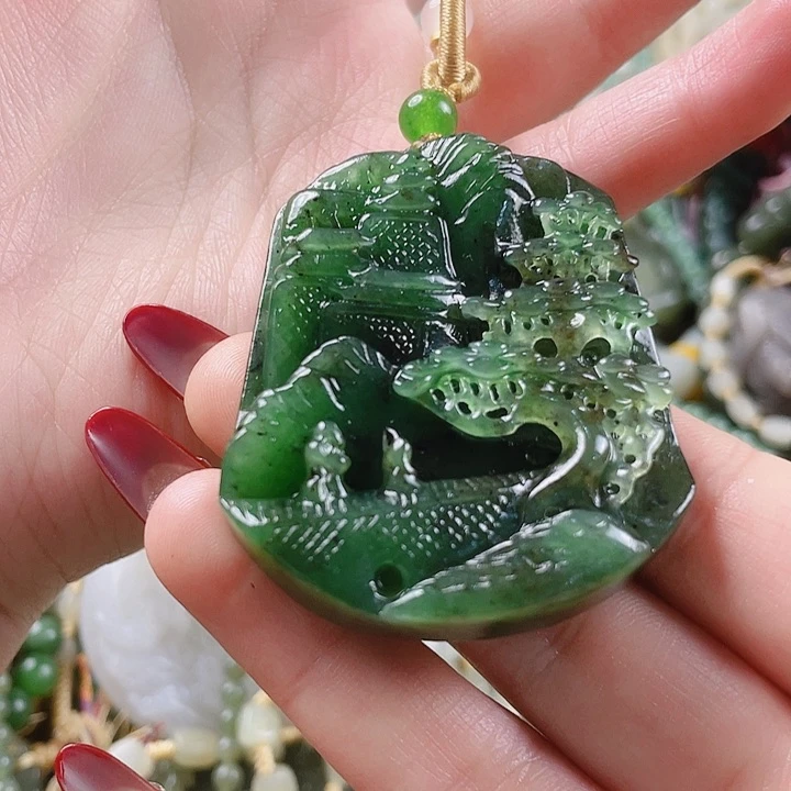 未镶嵌和田玉挂件