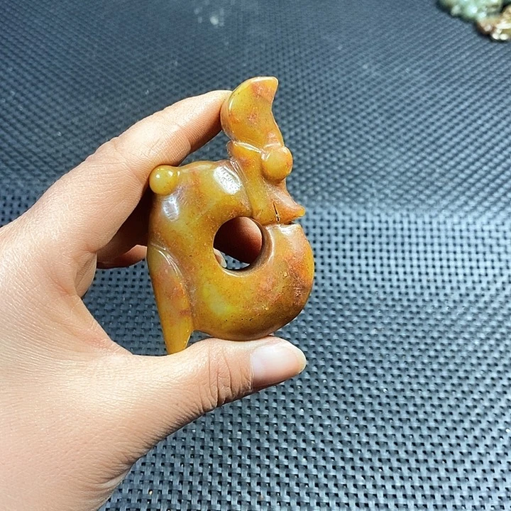 吊坠白玉菩提手把