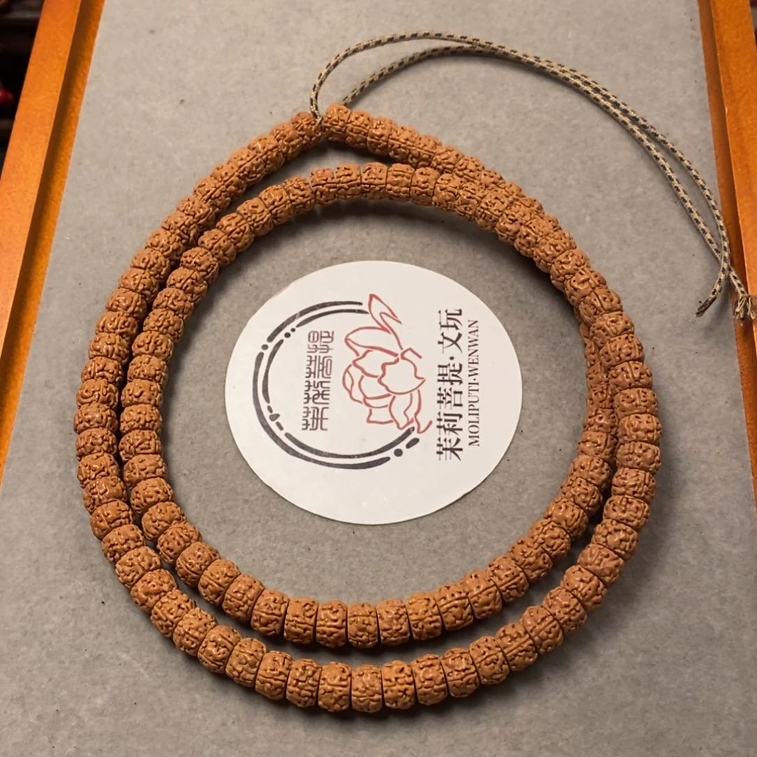 金刚菩提吊坠藏式盘龍纹108