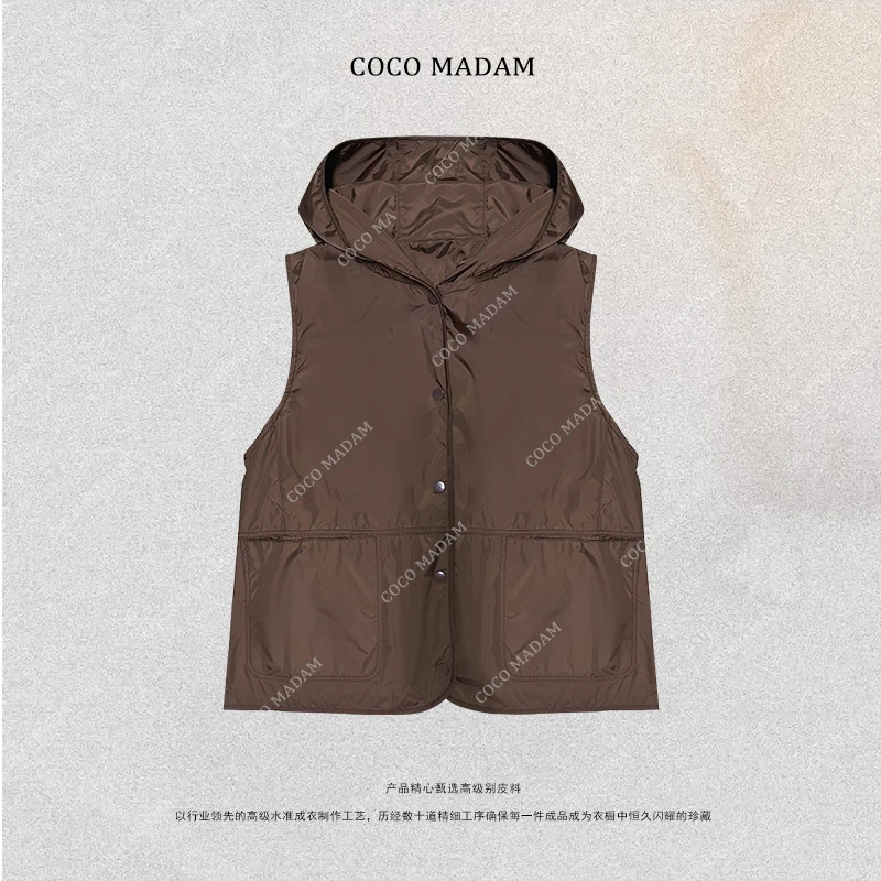 NIUNIU ·T-133 连帽款时尚百搭马甲