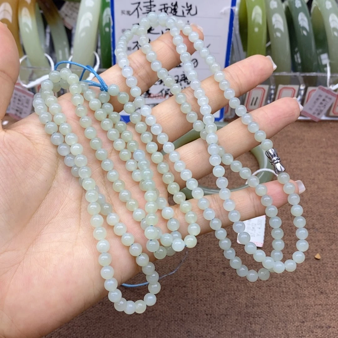 和田玉未镶嵌项链卡5