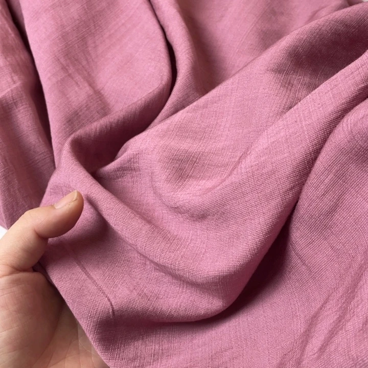 紫粉棉麻2米。