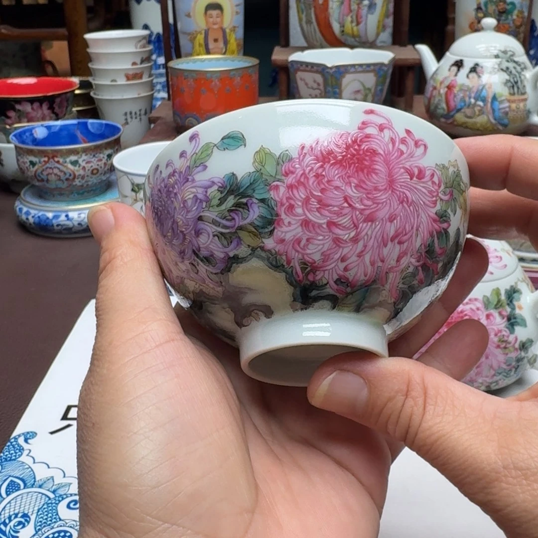 景德镇手工手绘展示
