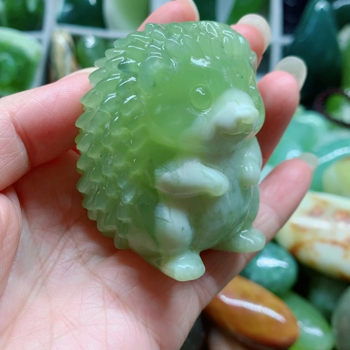 蛇纹石玉未镶嵌手把件