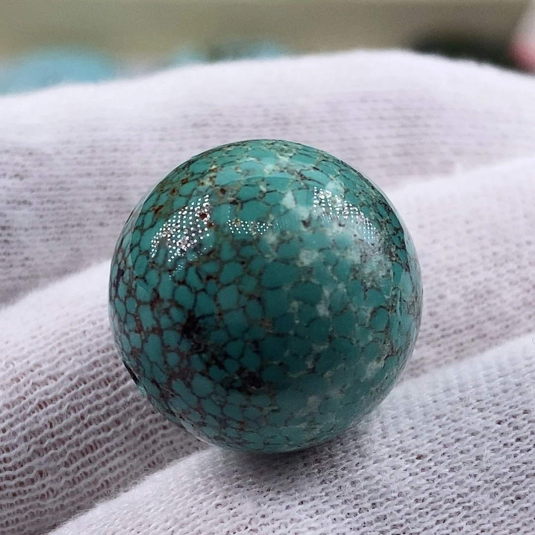 蓝***玉绿松石未镶嵌珠宝奇石