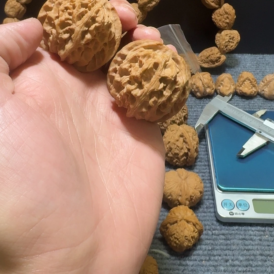 把件文玩核桃苹果园全品43尺