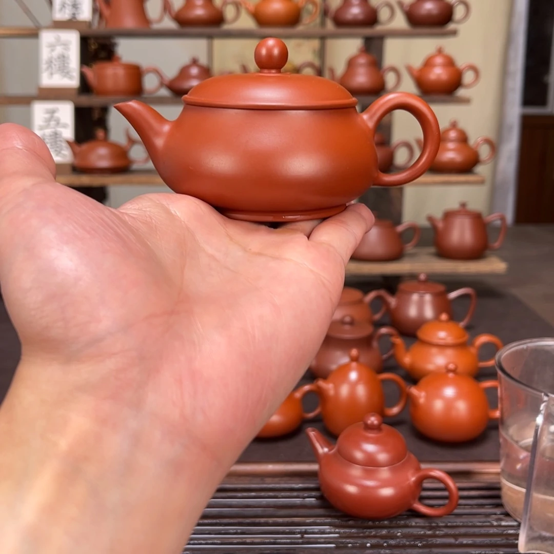 紫砂茶壶超薄明炉130cc