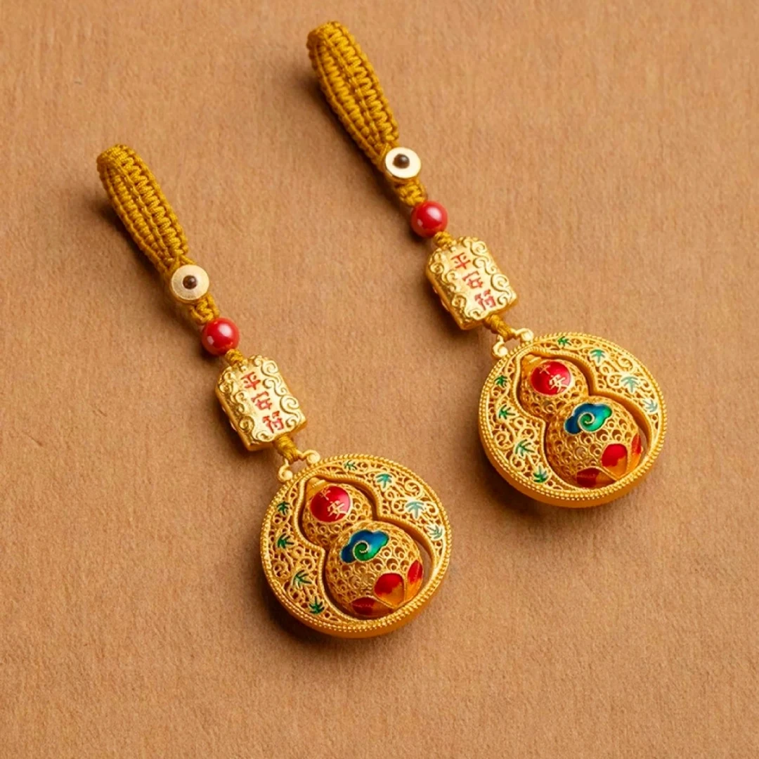 普陀山招财钥匙扣挂件手机挂钥匙链古包包挂饰男女创意礼品摆件