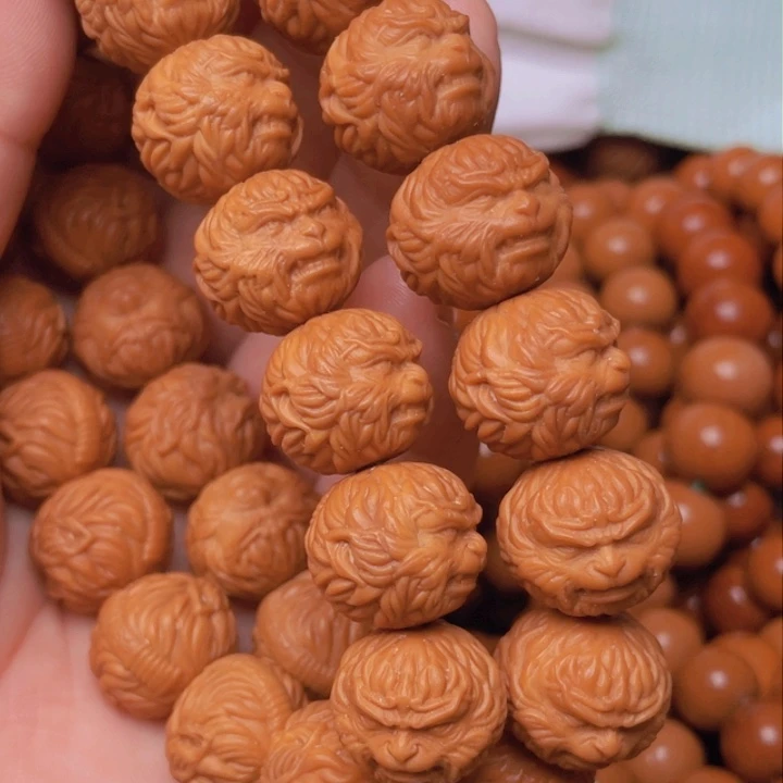 猴头核桃手串钢***?黑