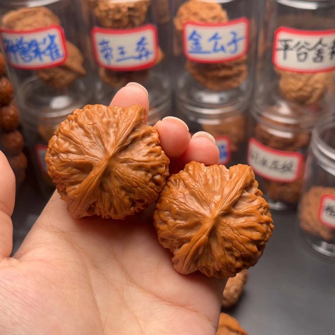 把件文玩核桃45.5肉包灯