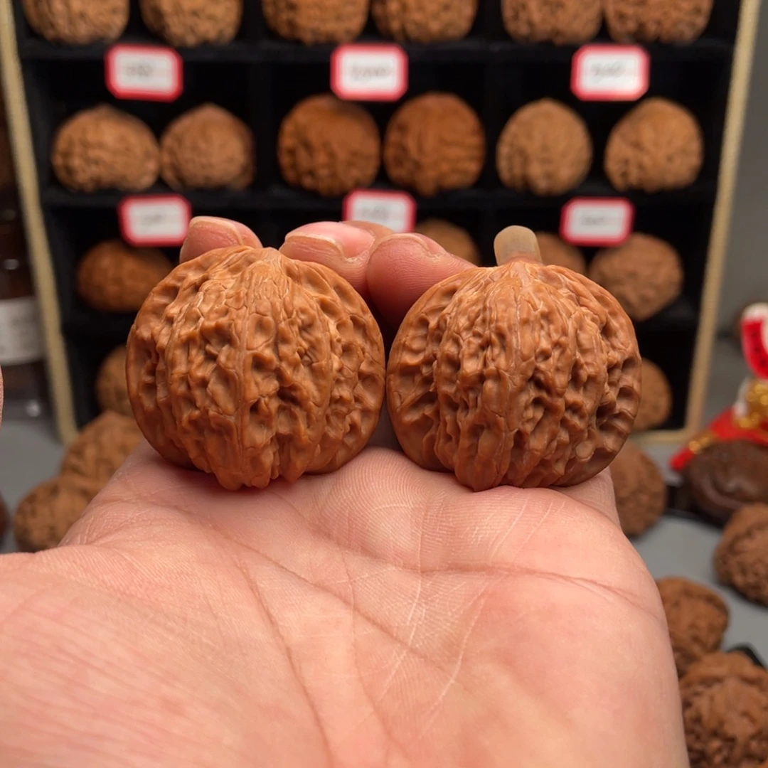 吊坠文玩核桃磨盘41