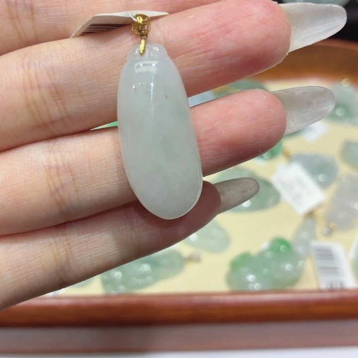 颈饰未镶嵌翡翠天然缅甸a货