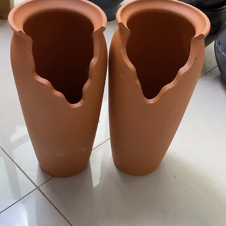 粗陶红陶绿植花盆958