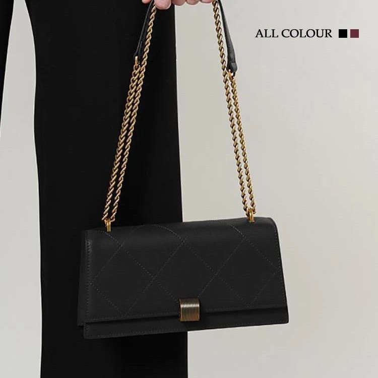 链条小方包新款包包女2025年小众高级感春夏季百搭单肩斜挎包女包