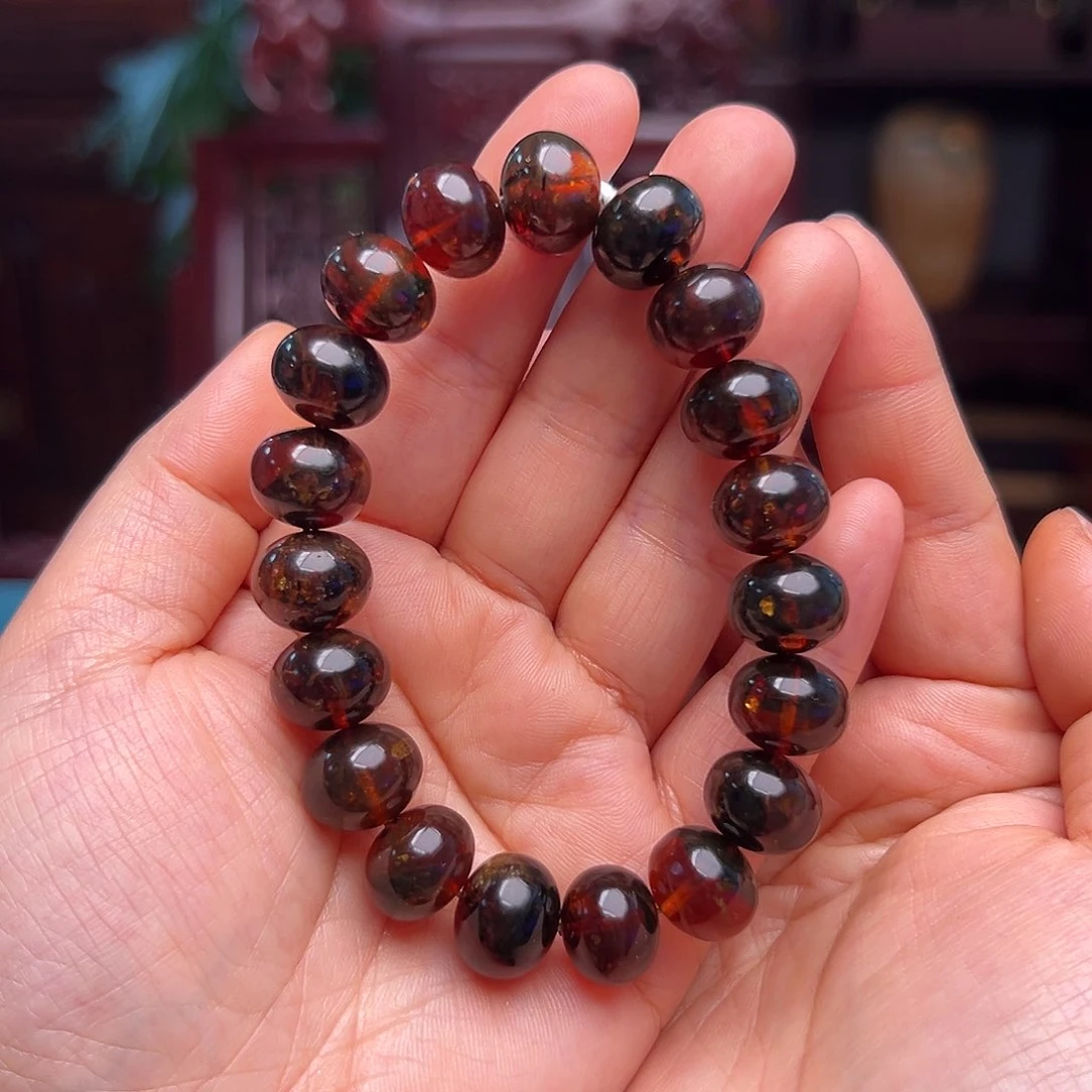 琥珀裸石未镶嵌抚顺琥珀10269。13m m