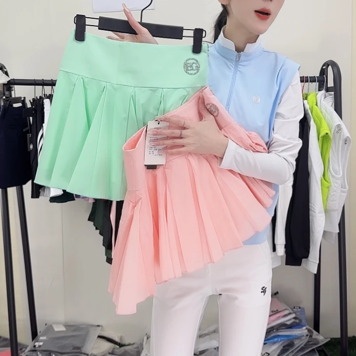 小***福高尔夫裙子2条，2304粉色S，绿色S