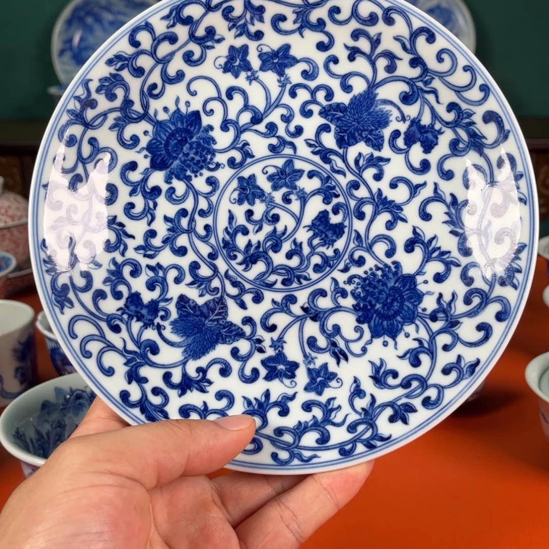 瓷片景德镇手工手绘