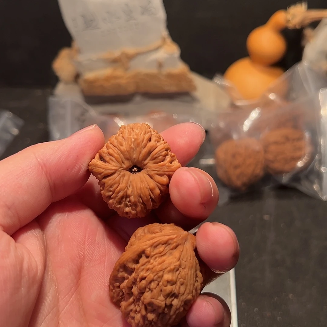 文玩核桃把件脚****o涿鹿南疆石34