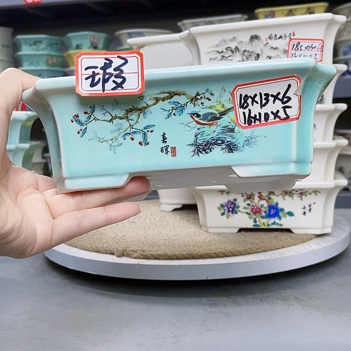 紫砂花瓶紫砂花盆