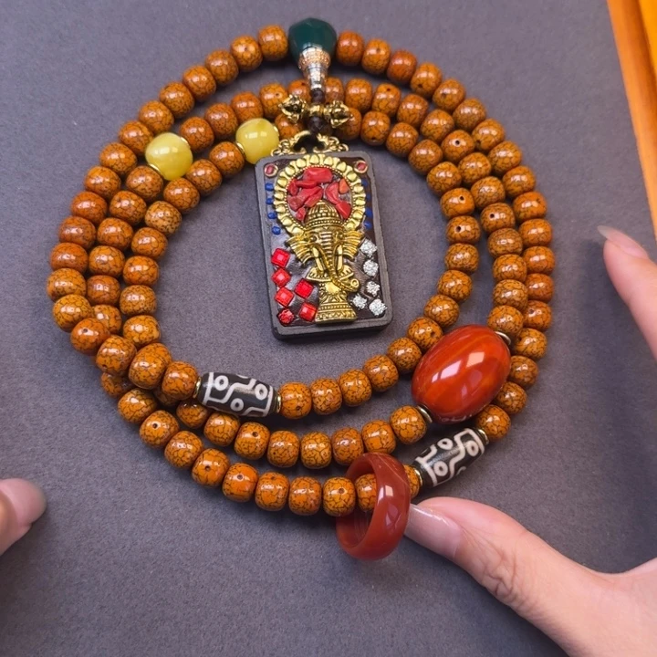 护***全星月菩提吊坠星月