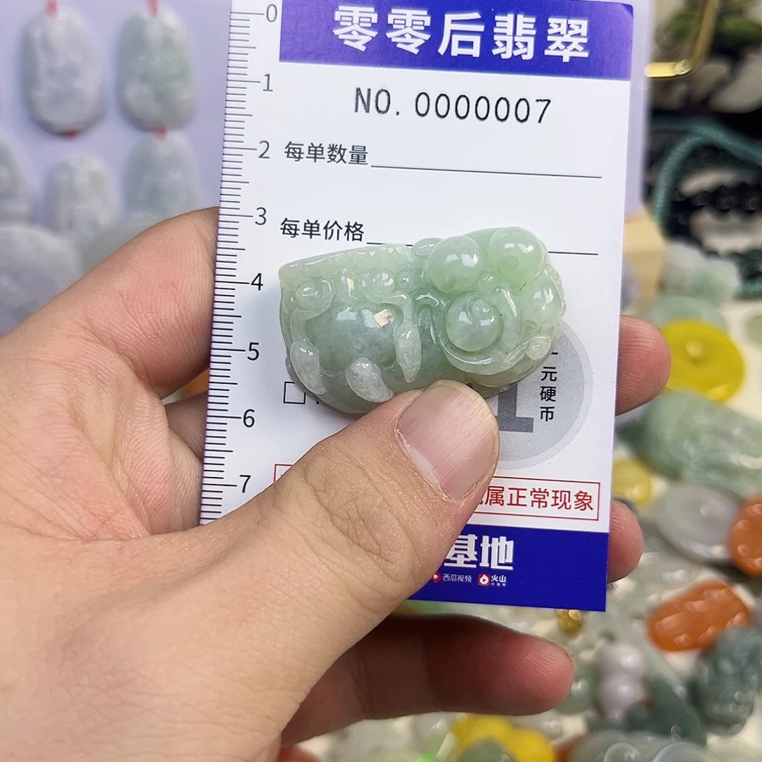 翡翠未镶嵌颈饰hhh