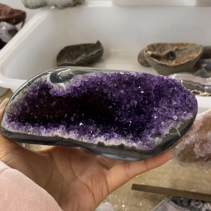 紫晶未镶嵌珠宝半成品50