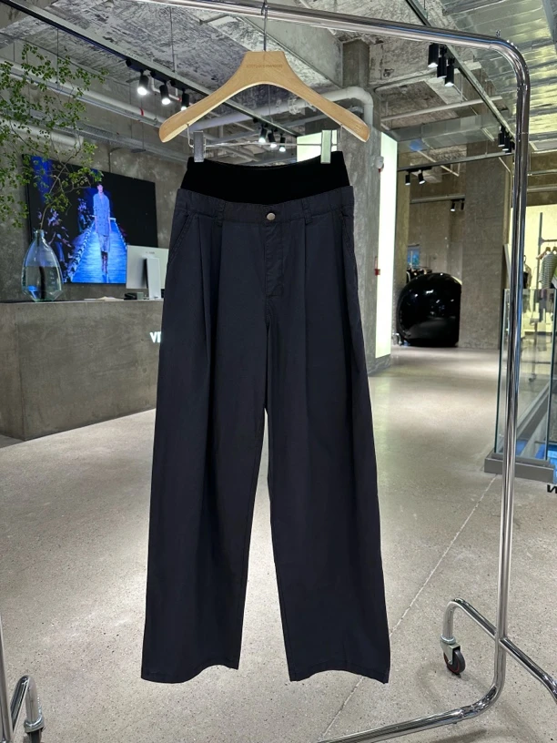 YE-YES设计师新款双腰显瘦工装休闲裤