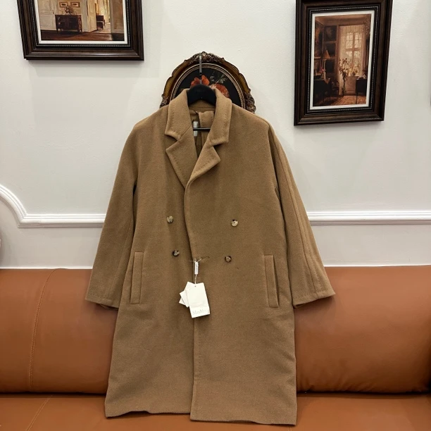 95新 MaxMara 42码-骆驼毛大衣【小鱼】#4575