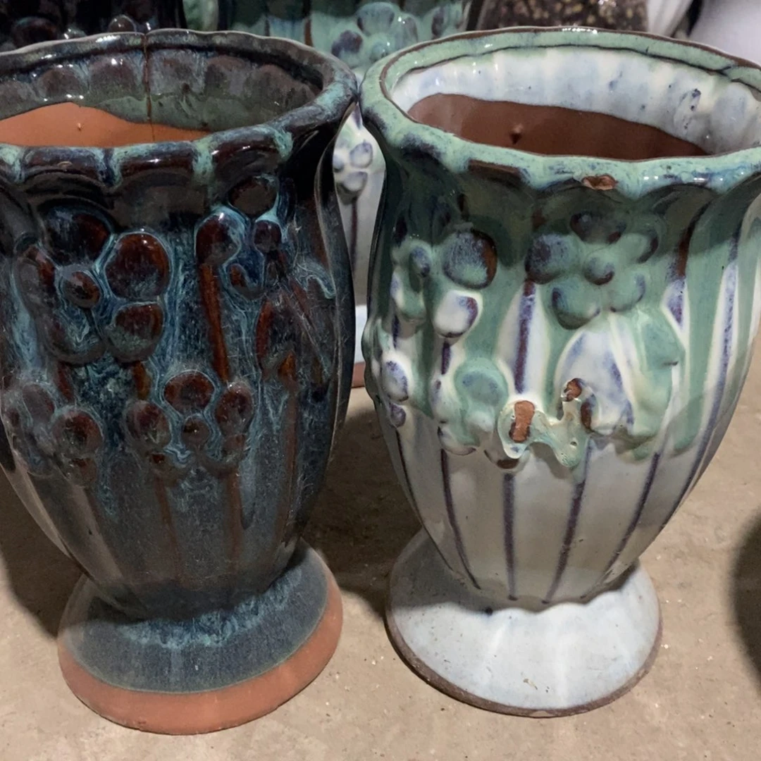 红陶瑕疵13-22两个