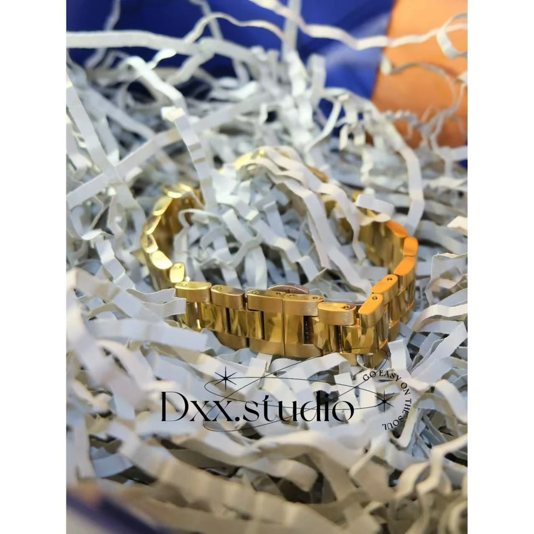 铜合金项链 小众设计百搭ins表项链52135