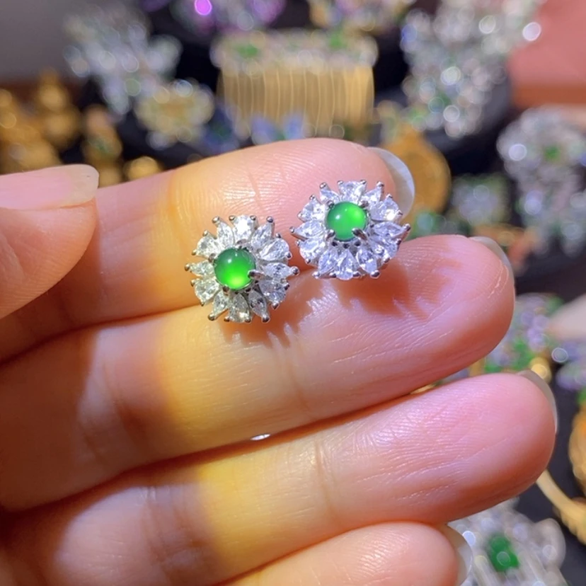 【闪购商品】银S925镶嵌挂件翡翠