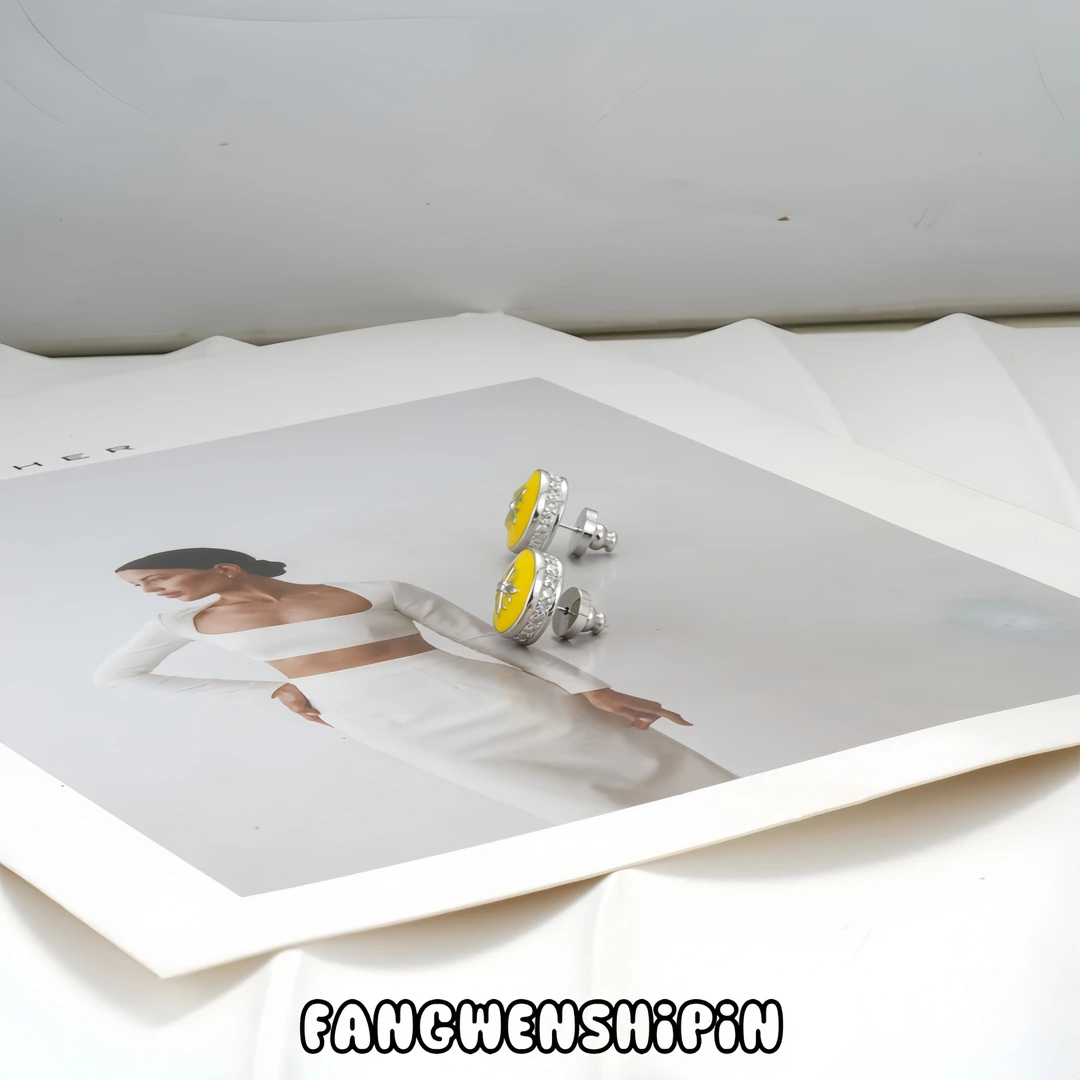 铜合金锆石耳饰 耳环1518