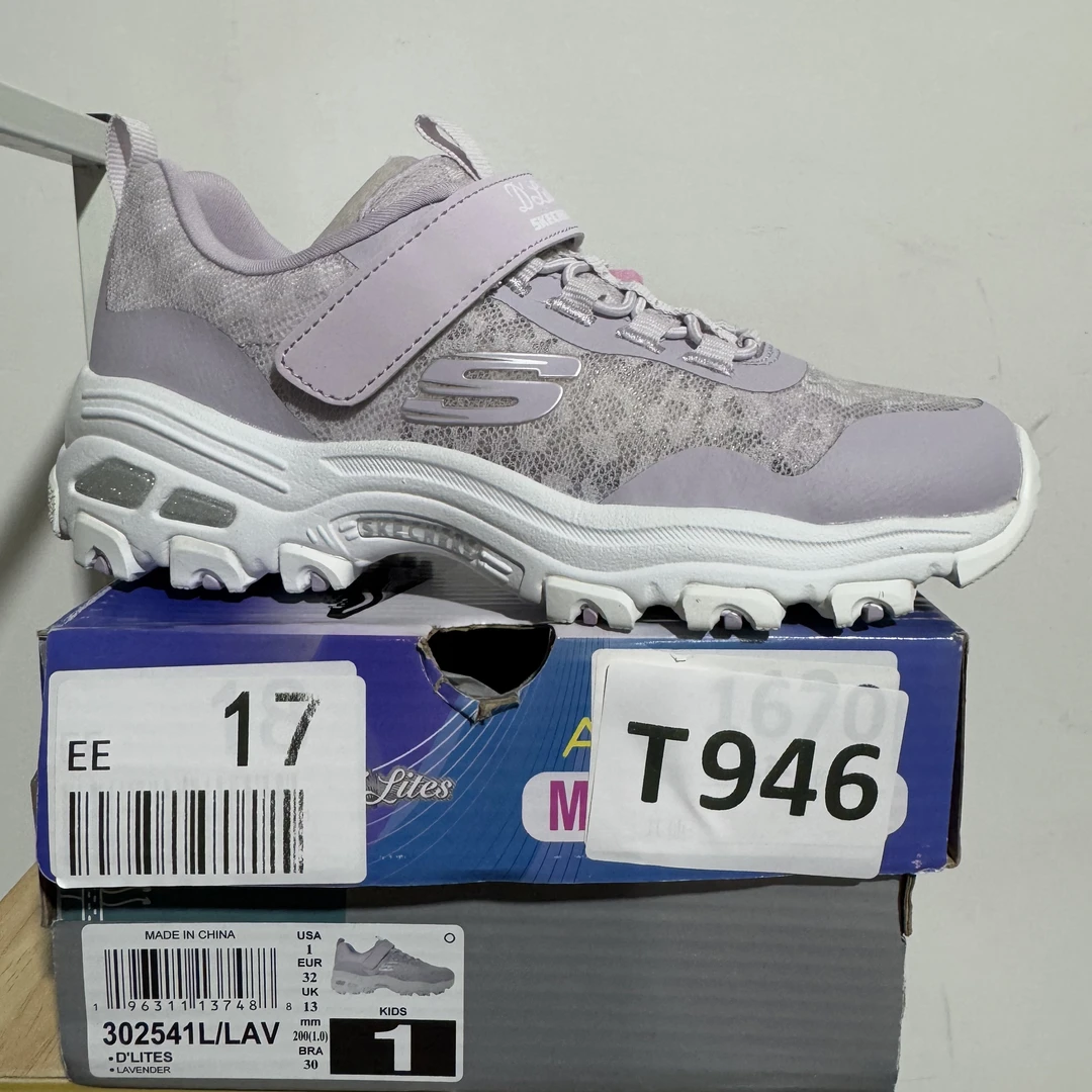SKECHERS/斯凯奇T946 女童单网熊猫鞋 32码