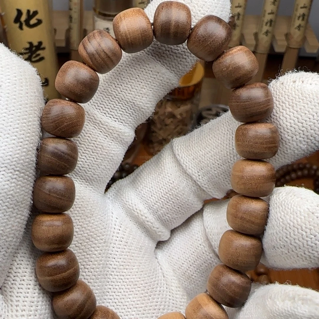 木质印度老山檀香手串9x10