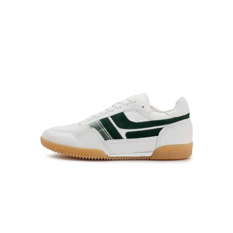 拼色复古滑板鞋网面透气小白鞋柔软休闲鞋 240526