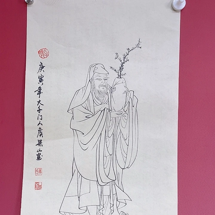 国画侯老师手绘作品