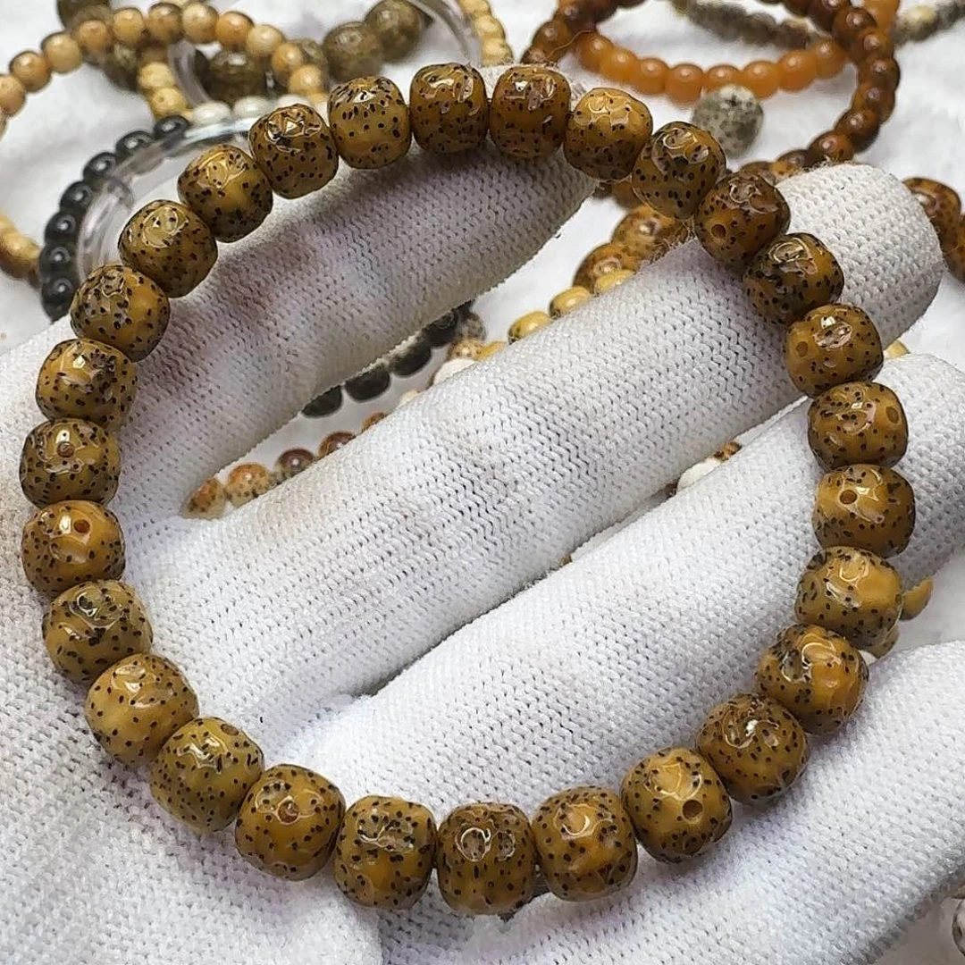 吊坠星月菩提87古铜无相