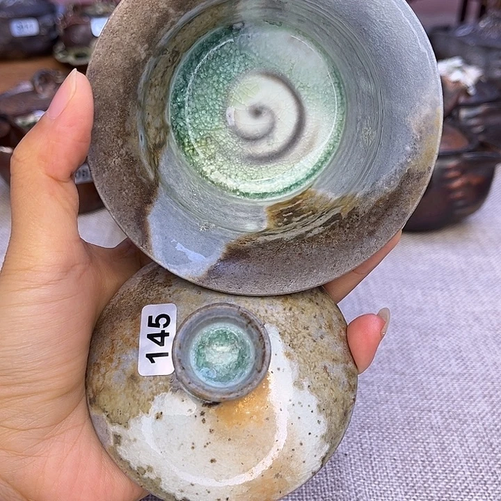 裸柴烧手工陶瓷茶器