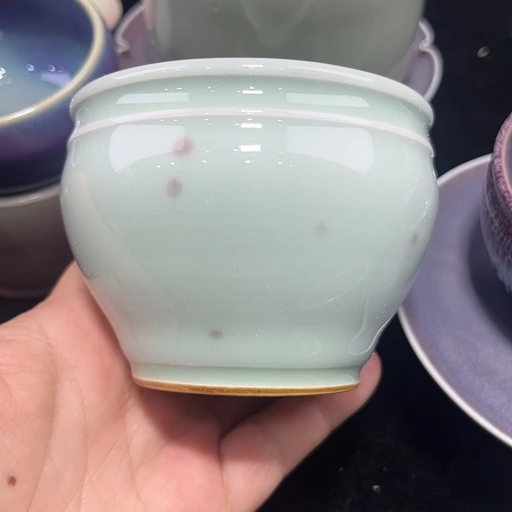 陶摆件钧窑茶器钧窑茶器