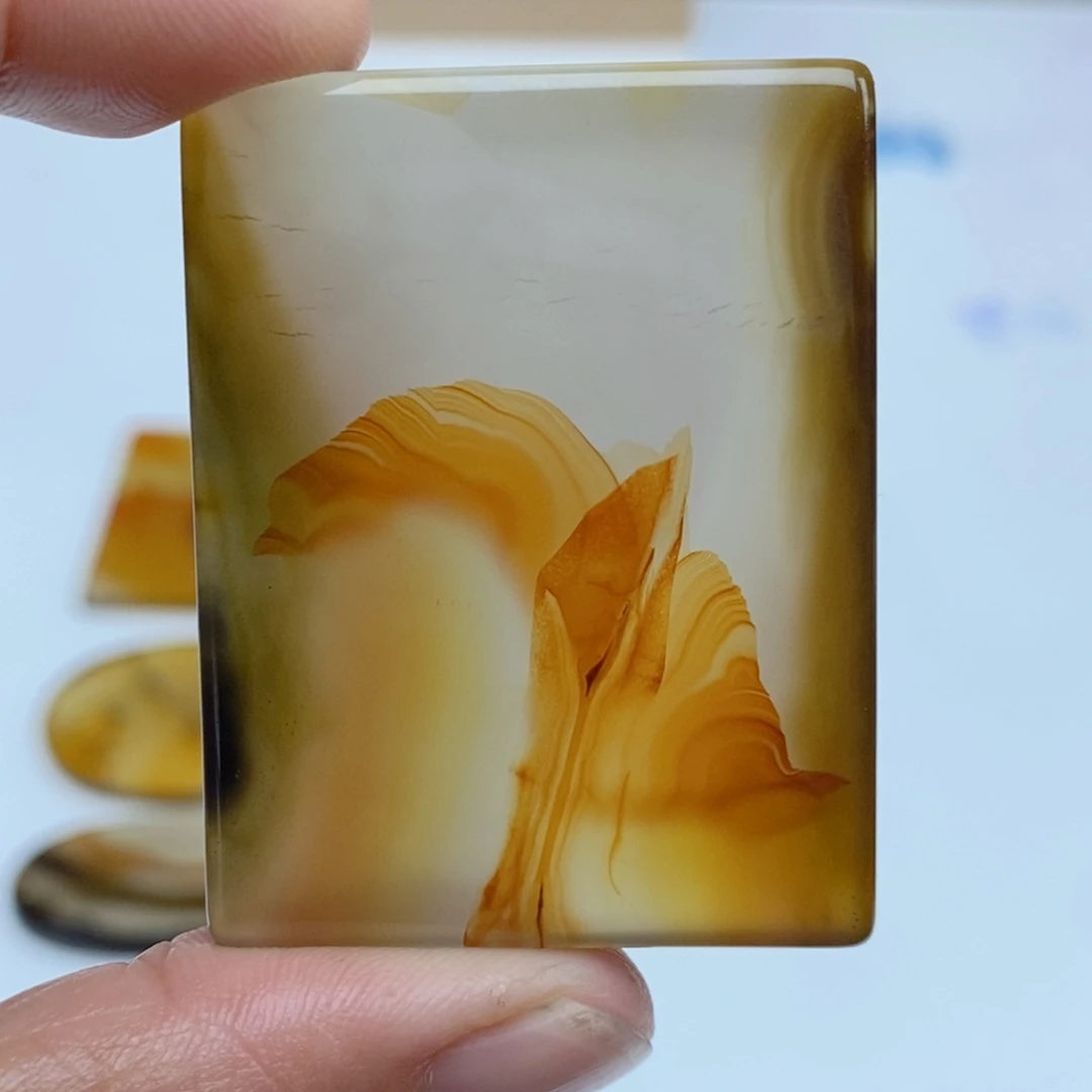 玛瑙/玉髓未镶嵌珠宝半成品