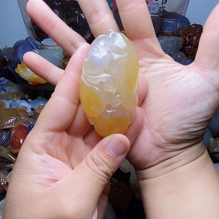 未镶嵌手把玛瑙/玉髓