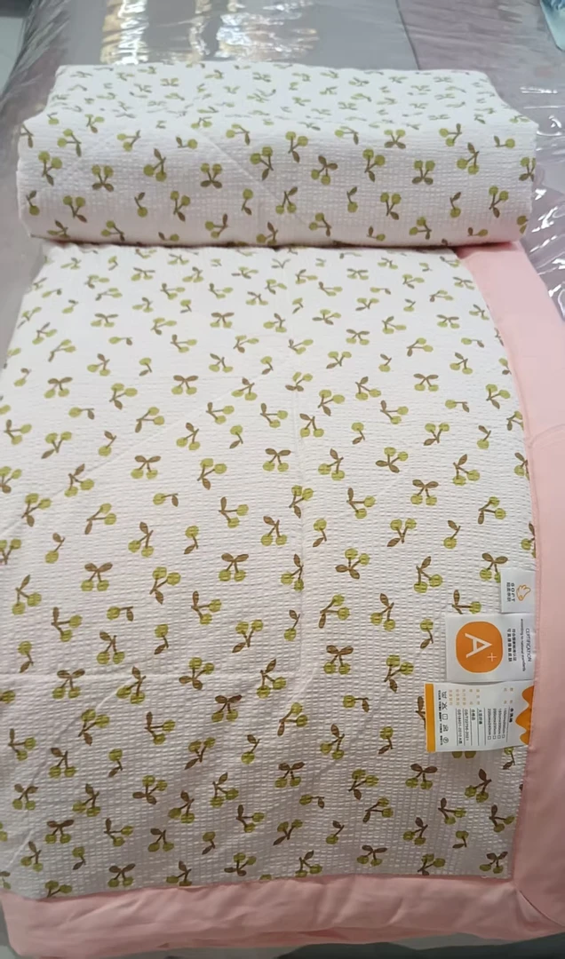 2025新款泡泡棉夏凉被夏季空调薄被子双人夏被非全棉纯棉尺寸