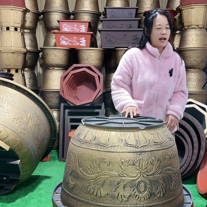 圆盆古铜八零两个