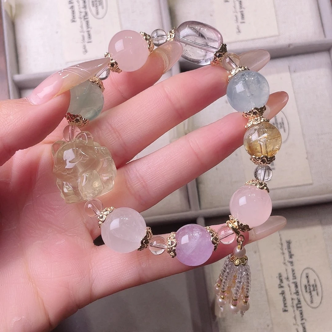 水晶手链合金尺寸