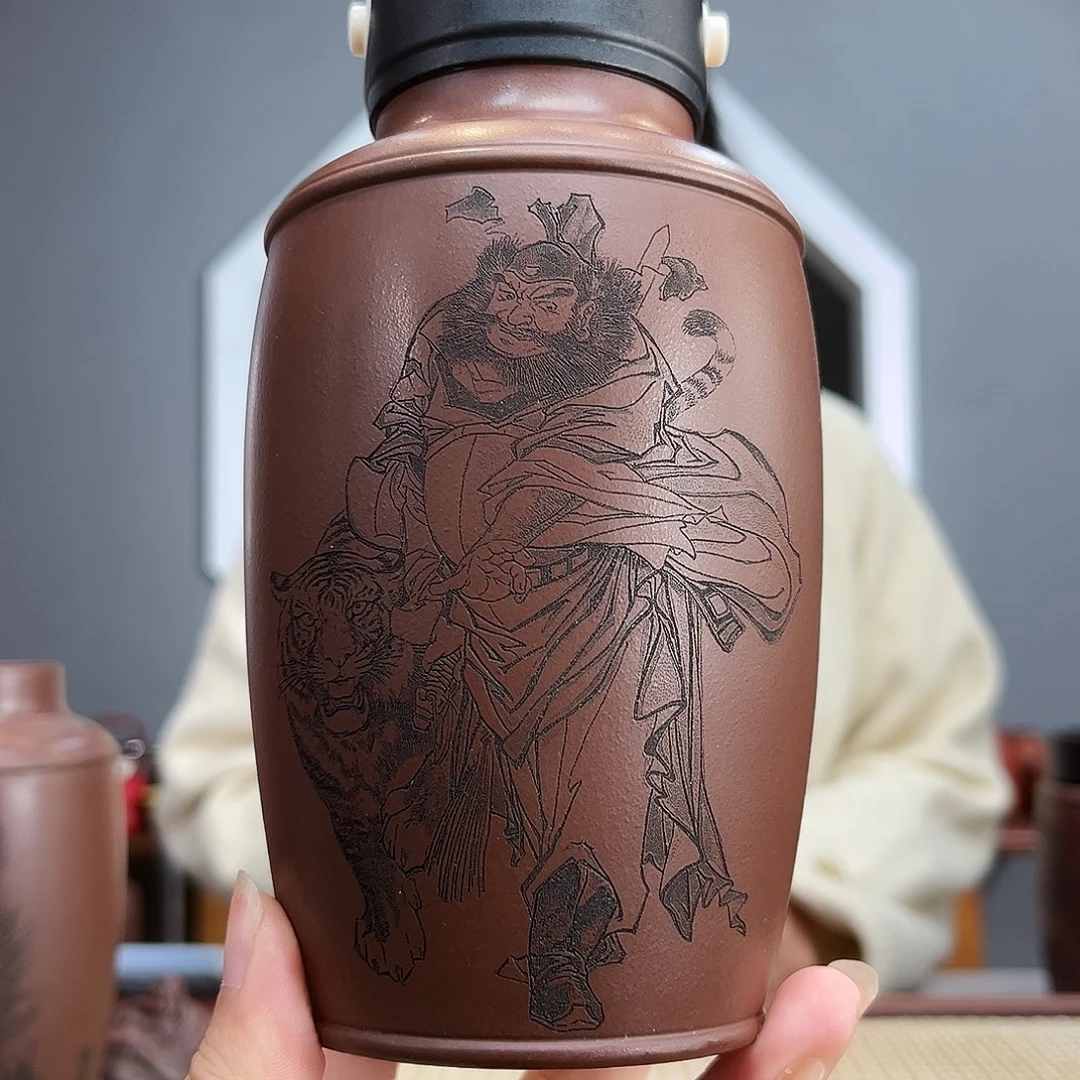 紫砂茶杯精品紫砂杯