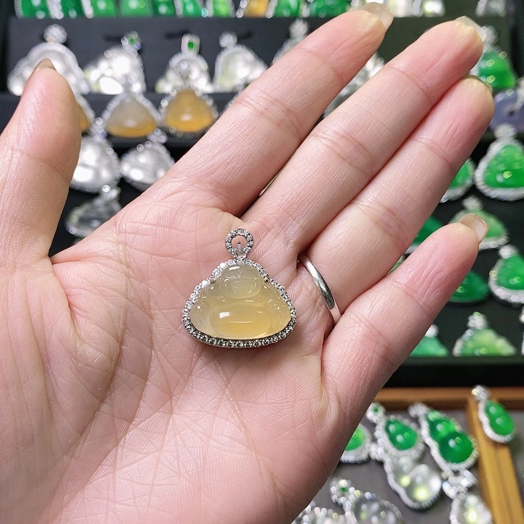 玛瑙/玉髓颈饰银S925镶嵌阿*