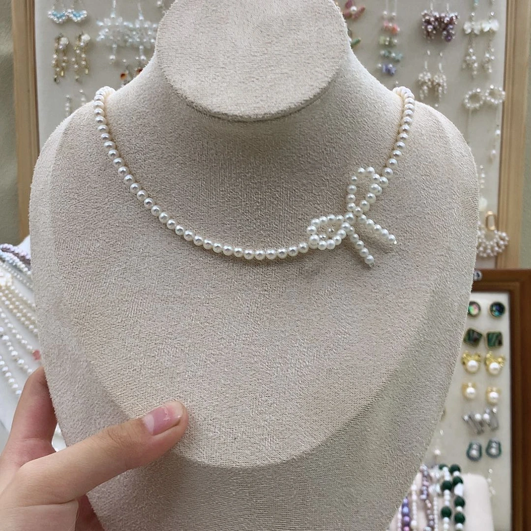 淡水珍珠耳饰银S925镶嵌